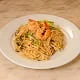 หมี่ฮ่องกงผัดกุ้งสด
